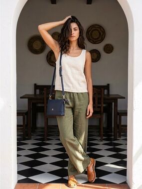 Izzy & Ali Navy Blue Crossbody Bag